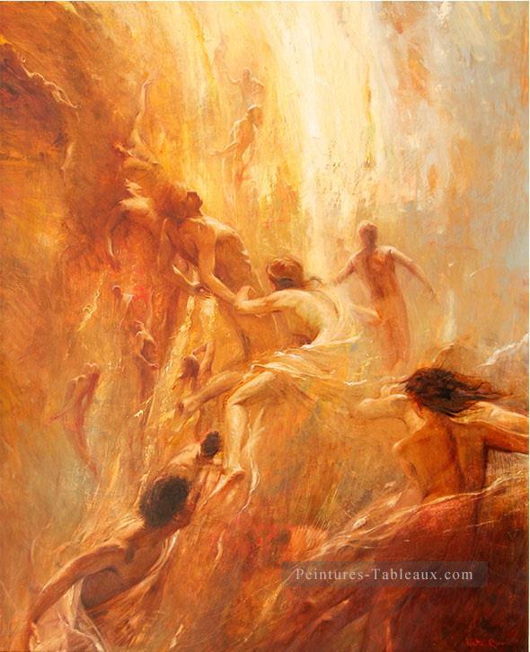 nude to heaven 02 impressionism modern contemporary Peintures à l'huile